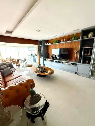 Premiere Jaguaribe | VISTA MAR PERMANENTE | 4 Suítes | 187m² | 3 Vagas | Finamente Decorad