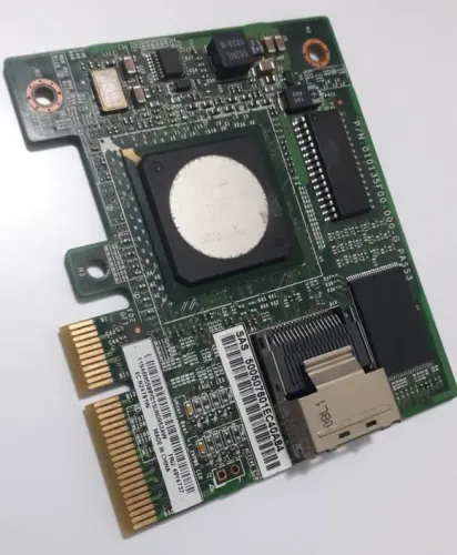 Controladora SAS IBM Pci-e x4 X3200 M3 49y4737 C/Cabo SATA 4 Discos.