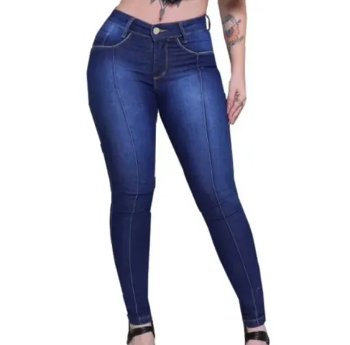 Calça Jeans Skinny Azul - Elegância e Conforto