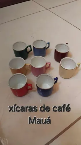 Conjunto c/ 8 Xícaras de café Mauá