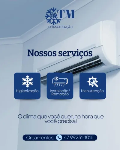 Instalação e higienização de ar condicionado 