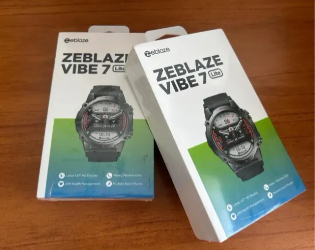 Zeblaze Smartwatch Vibe 7 Lite Tela 1.47 Ips Black Cor da pulseira Preto Cor do bisel Pret