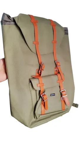 Mochila exclusiva estilosa em lona