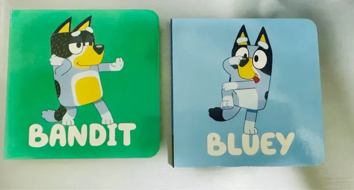 Bluey e Bingo - Par de Mini Livros- Bluey e Bandit