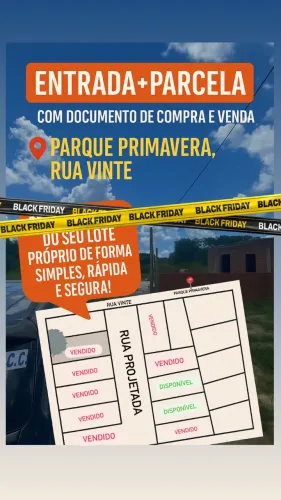 TERRENO COM ENTRADA BAIXA ?