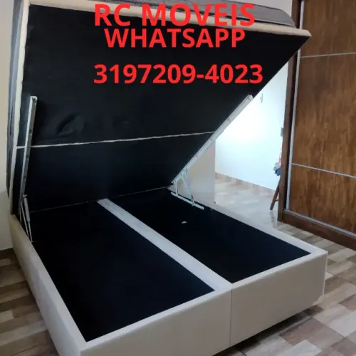 Cama Box Baú Super King 1.93x2.03 - Direto da Fábrica