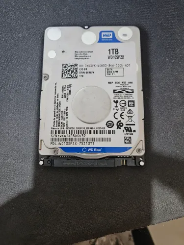 HD sata WD 1 tb