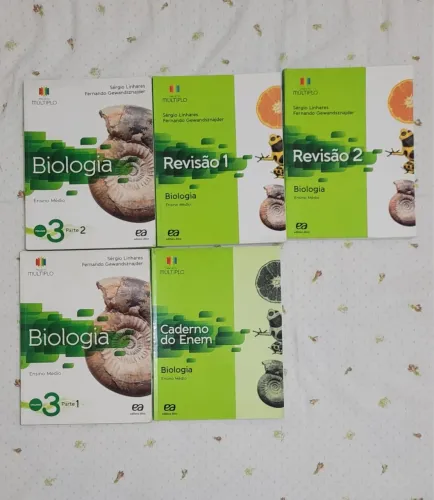 Livros biologia projeto múltiplo- Partes 2 e 3