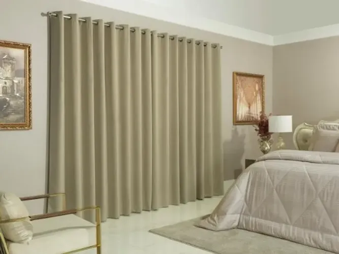 Cortinas Blackout No Tecido
