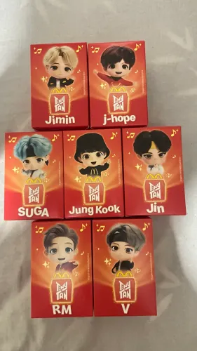 Coleção completa BTS McDonald?s