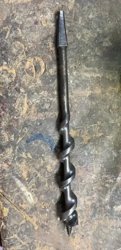 Broca de arco de pua antiga