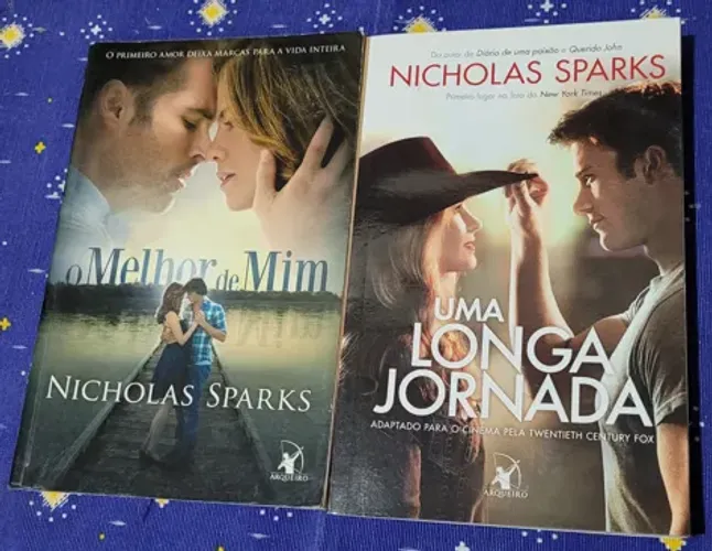 Kit de livros: O melhor de mim + Uma longa jornada