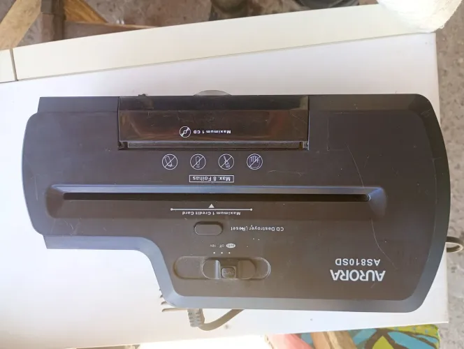 Vendo fragmentadora de papel