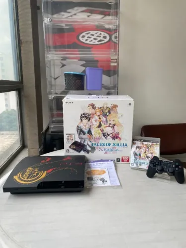 CONSOLE PLAYSTATION 3 SLIM 160GB TALES OF XILLIA X EDITION (JPN) SEMINOVO - PS3