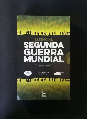 Box com 3 Livros - Essencial Segunda Guerra Mundial - Editora HB