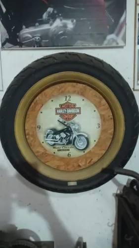 Relógio de parede Harley Davidson