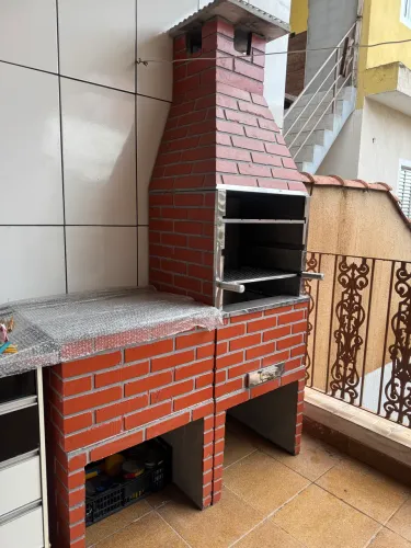 Churrasqueira de Tijolinho com Bancada