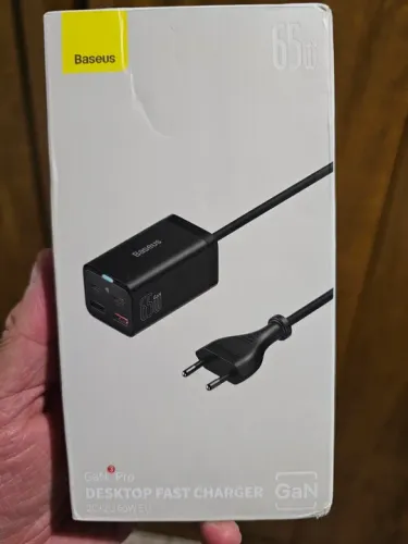 Carregador mesa baseus 65w