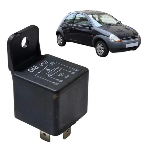 Rele Fusivel Auxiliar 40a 12v Ford Ka 2005 Gl Usado Original