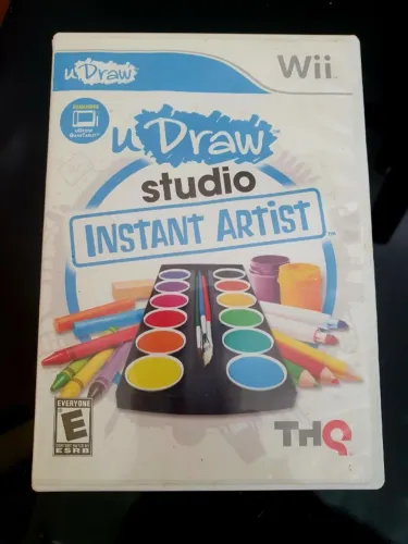 Jogo Udraw Studio para Wii Instant Artist