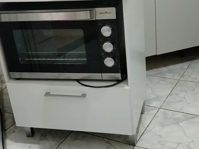 Forno elétrico + armário 