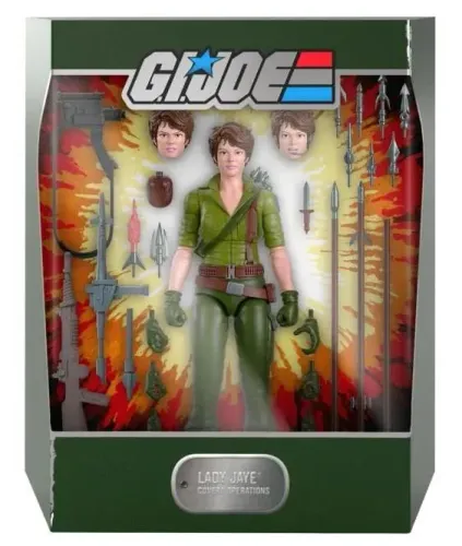 Lady Jaye - G.I. Joe Ultimates! (comandos em ação) - Super7