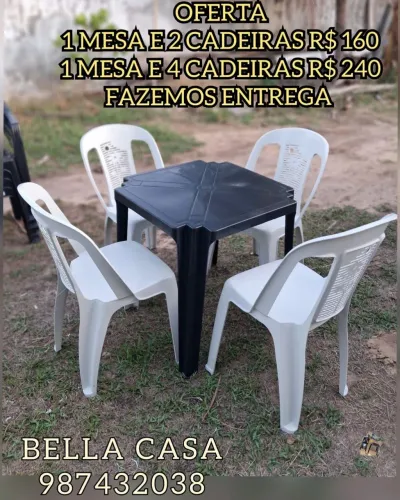 MESA DE PLASTICO | QUADRADA 6D SM 70X70 AJ QAZ ENTREGO JDJ HOJE