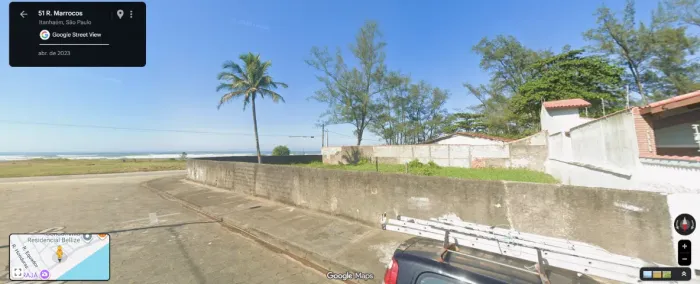 Terreno 322m2 vista mar Itanhaém