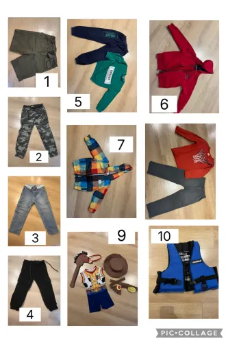 Roupas (lotinhos) - tamanho 4