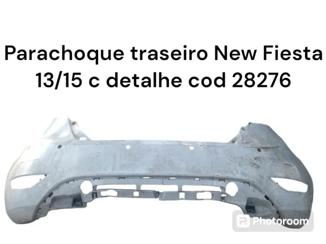 Parachoque traseiro New fiesta