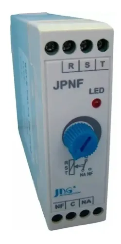 Relé de falta e sequência fase s/ neutro 380v JNG