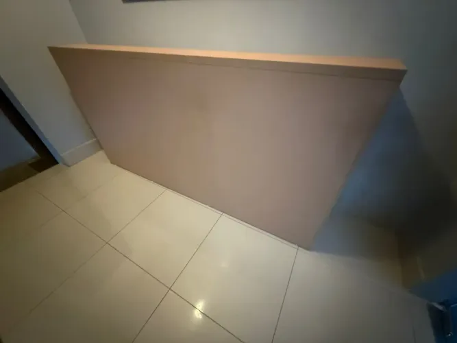 Balcão para loja MDF rosé