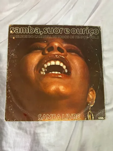 Disco de vinil Samba, suor e ouriço 1978