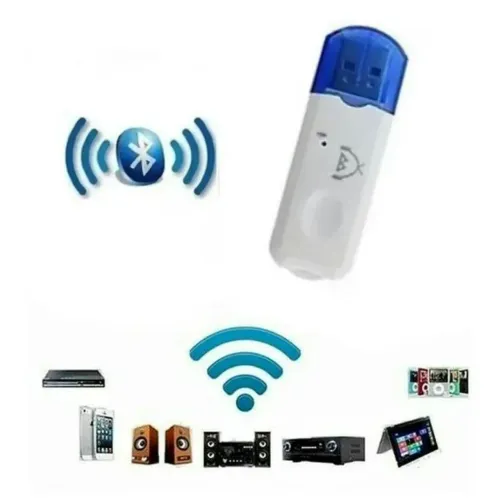 Transmissor Bluetooth Receptor de Áudio 3.5mm para Carros, Casa e Mais!
