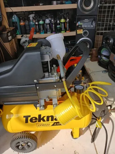 compressor de ar tekna novo!!!