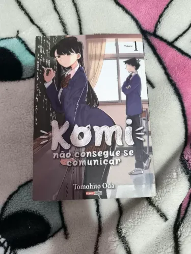 Mangá - Komi Não Consegue Se Comunicar - Volume 1 e 5