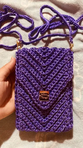 Bolsa de crochê Basic Chic