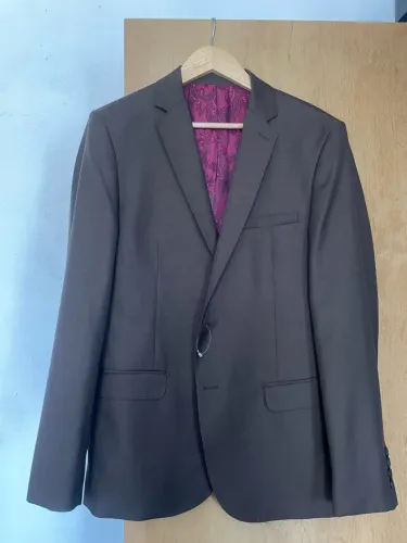 Conjunto Social Masculino RUTRA Premium - Blazer 50 + Calça 44