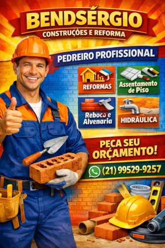 Pedreiro profissional 