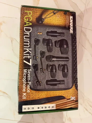Kit microfones shure PGA DRUM KIT 7