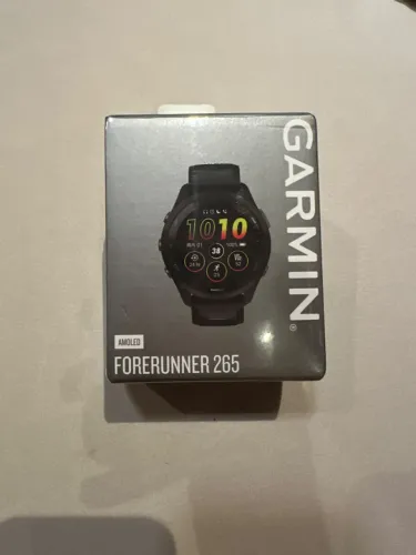 Garmin Forerunner 265 Music Preto - LACRADO Na Caixa (Pronta Entrega)