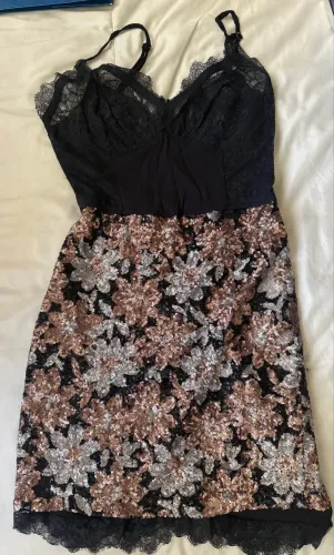 Vestido shop 126- malha paetês