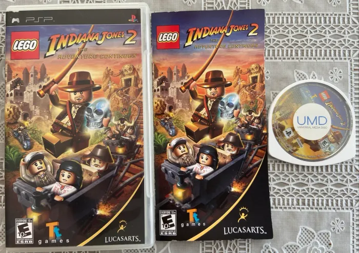 Jogo PSP - Lego Indiana Jones 2 The Adventure Continues