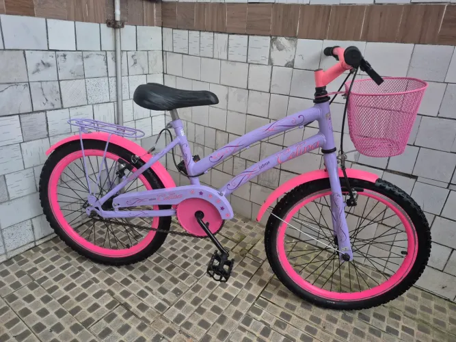 Bicicleta aro 20 de bagageiro