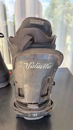 Vendo Bind e bota para snowboard