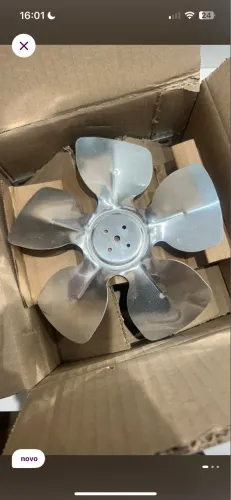 Ventoinha exaustor para churrasqueira 
