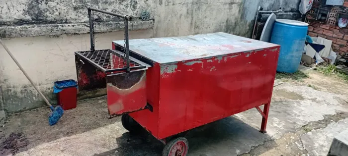 Carro de churrasco 
