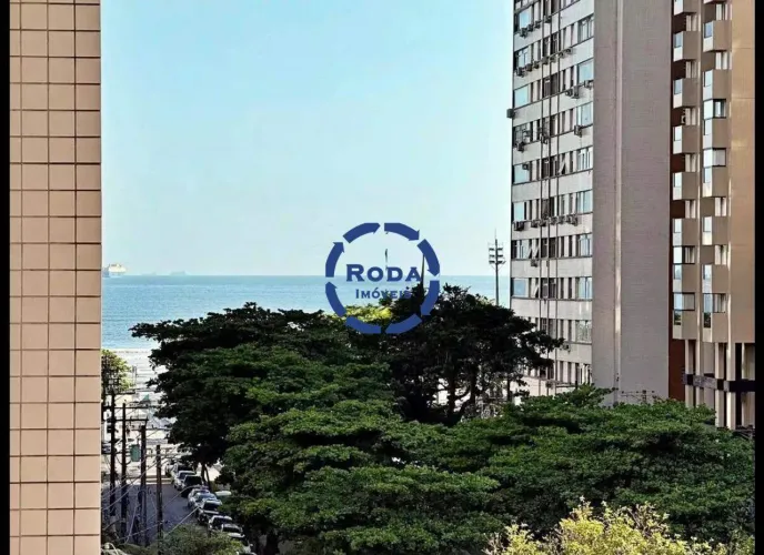 Apartamento de 2 Quartos com 1 Suíte no Gonzaga, Santos Aceita Financiamento