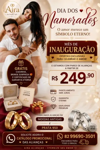 Aliança Moeda antiga e Prata