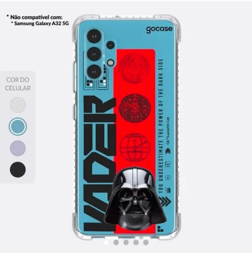 02 Capinhas GoCase para Samsung - Star Wars + 01 transparente